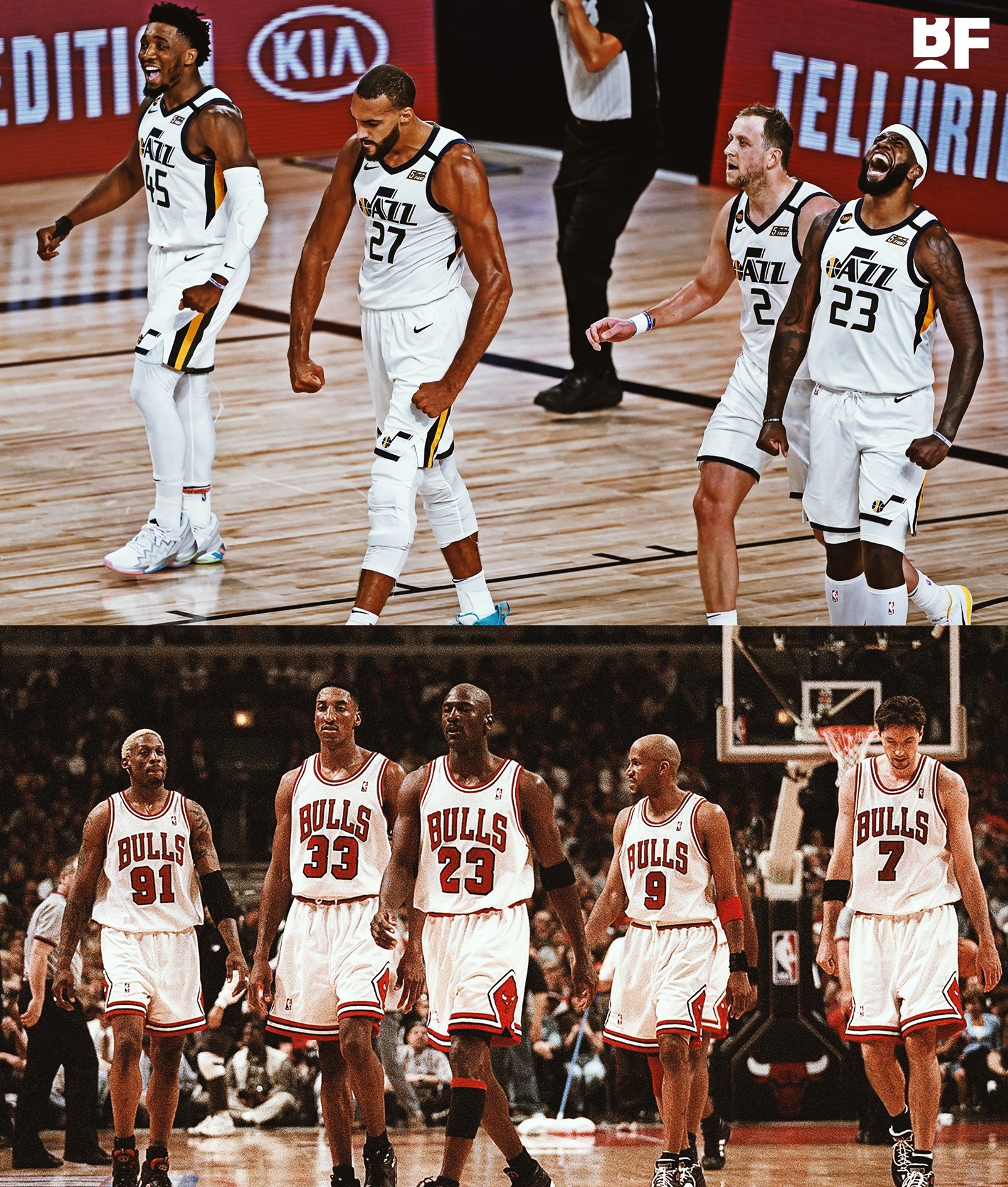 Οι Jazz φέτος «θυμίζουν» τους Bulls του ’96 (pic)